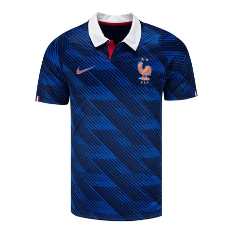 Blue football jersey